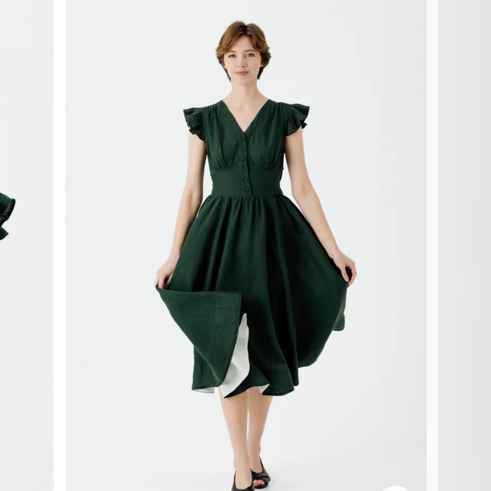 Son de flor linen Women's Dress